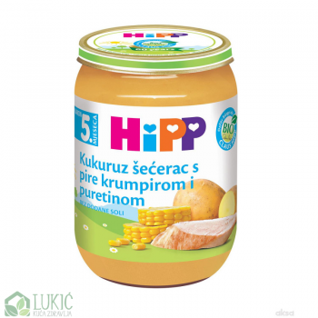 Hipp kašica ćuretina sa povrćem 190 g