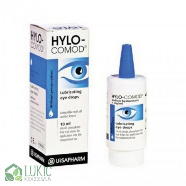 Hylo-Comod Kapi Za Oči 10 Ml