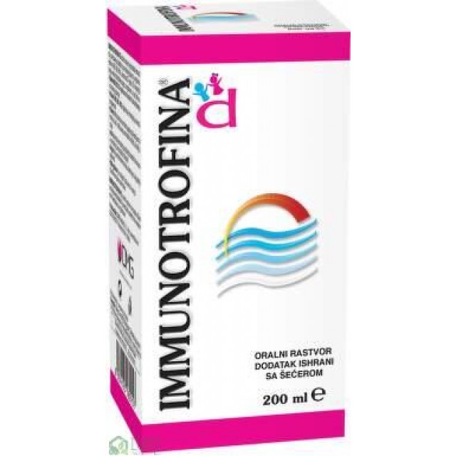 Immunotrofina D Rastvor 200 Ml Immunotrofina D Rastvor 200 Ml