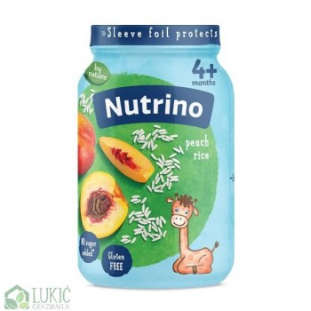 Nutrino Pire od voća - Breskva i Pirinač 190g