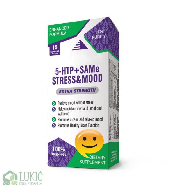 5-Htp+Same Strees&Mood 15 Kapsula
