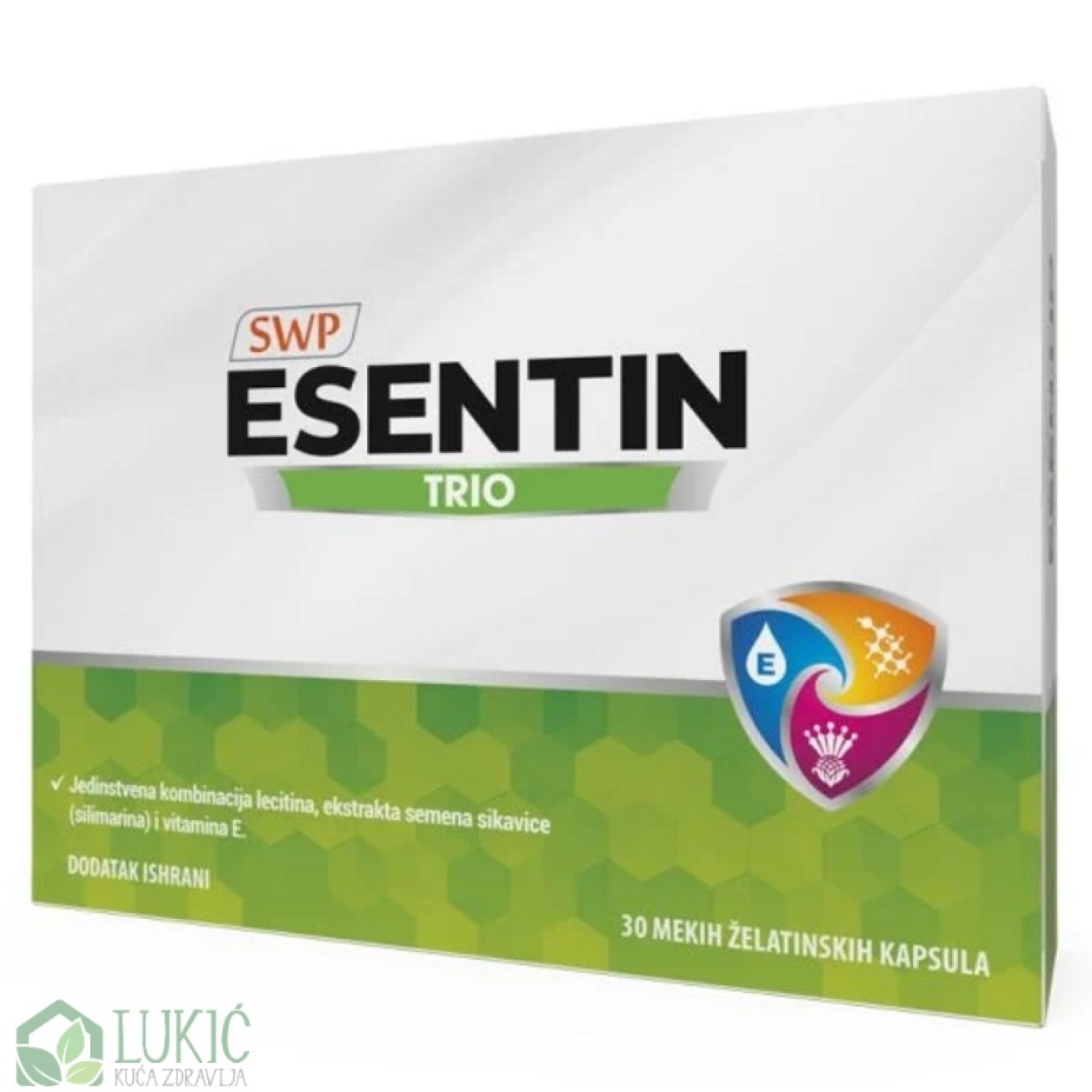 SWP Esentin Trio – podrška jetri i detoksikacija | Apoteka Lukić