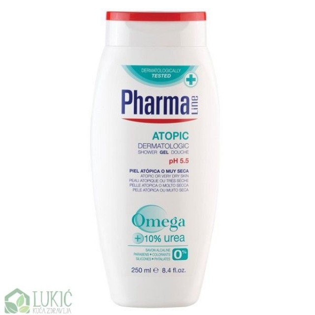 Pharmaline Atopic Ph 5.5 Gel Za Tuširanje 250 Ml Pharmaline Atopic Ph 5.5 Gel Za Tuširanje 250 Ml
