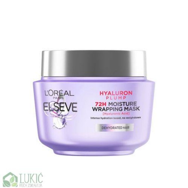 L'oreal Paris Elseve Hyaluron Plump Maska Za Kosu 300Ml