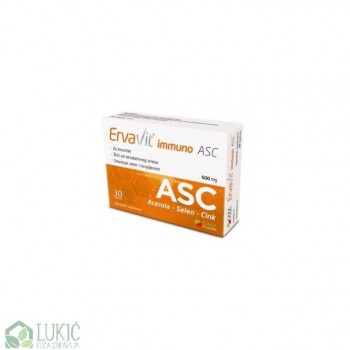 Ervavit immuno ASC 600mg 30 kapsula