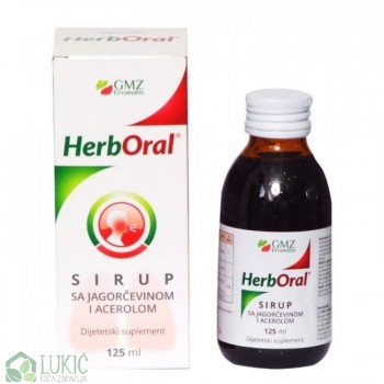 HerbOral sa jagorčevinom i acerolom 125 ml