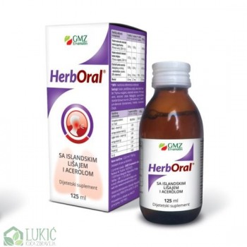 HerbOral sa islandskim lišajem i acerolom 125 ml
