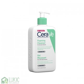 CeraVe Penušavi gel za čišćenje za normalnu do masnu kožu 473 ml