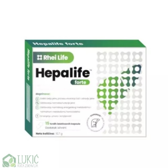 Hepalife Forte 15 Kapsula Hepalife Forte 15 Kapsula
