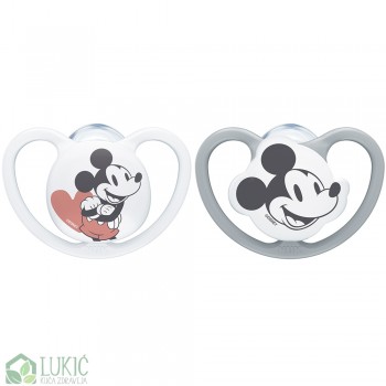 Nuk varalica silikon u kutiji disney 6-18m 