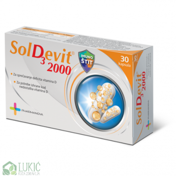 Soldevit 2000 30 kapsula