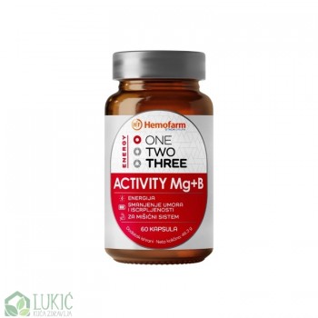 One Two Three Activity Mg+B (magnezijum) 60 kapsula