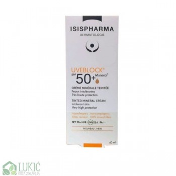 Uveblock SPF 50+ Mineral Invisible krema 40ml