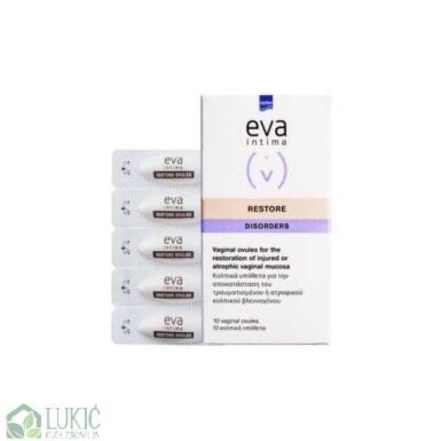 Eva Intima Restore Ovules 10 Vaginaleta Eva Intima Restore Ovules 10 Vaginaleta