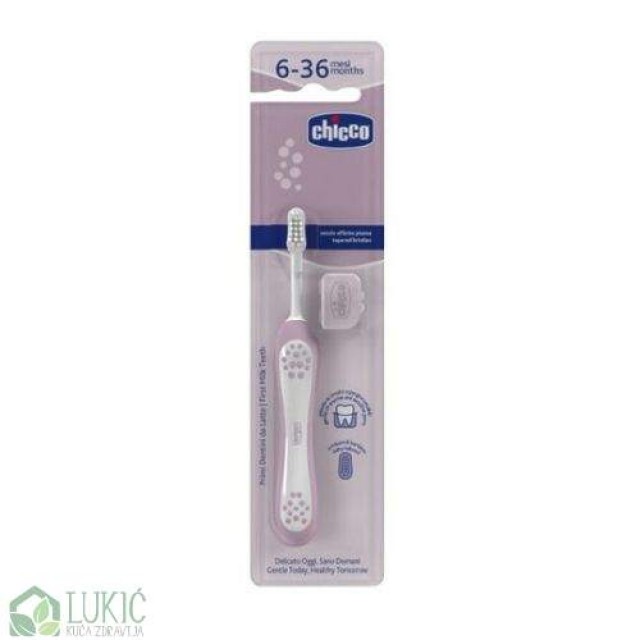 Chicco Četkica Za Zube Lila 6-36M Chicco Četkica Za Zube Lila 6-36M