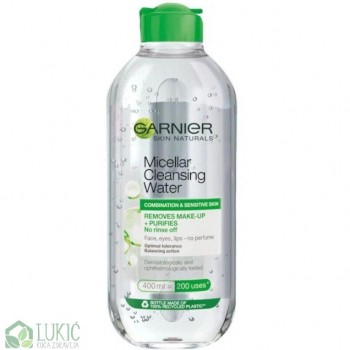 Garnier Micelarna voda za kombinovanu i osetljivu kožu 400 ml Garnier Micelarna voda za kombinovanu i osetljivu kožu 400 ml