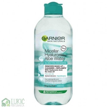 Garnier Skin Naturals Hyaluronic Aloe micelarna voda 400 ml Garnier Skin Naturals Hyaluronic Aloe micelarna voda 400 ml