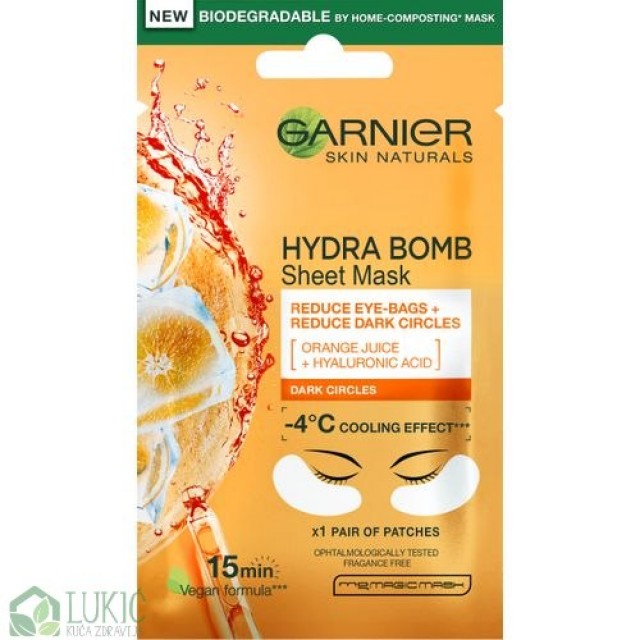 Garnier Maska Za Područje Oko Očiju Protiv Tamnih Krugova 6G