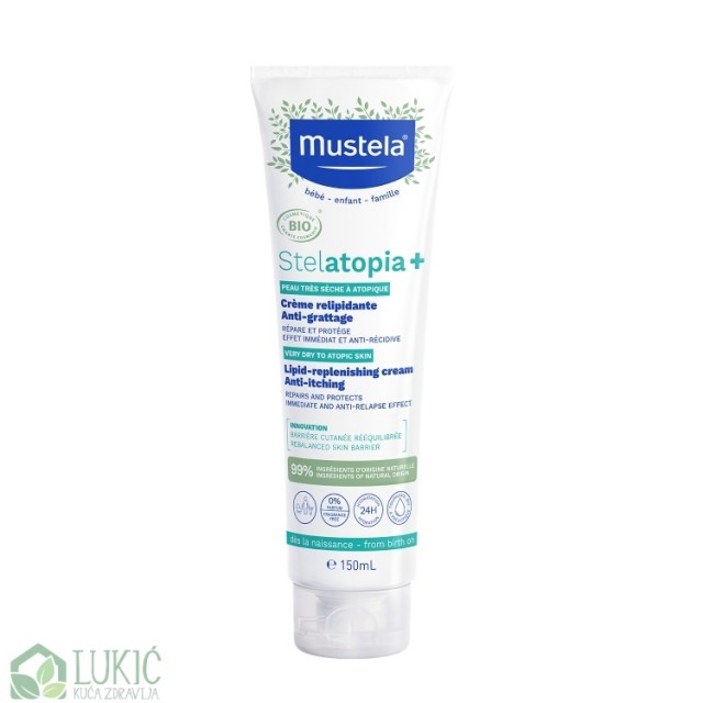 Mustela Bioorganic Stelatopia+ Krema 150Ml