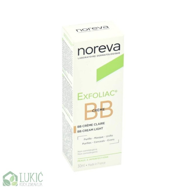Noreva Exfoliac Bb Krema Bež 30Ml