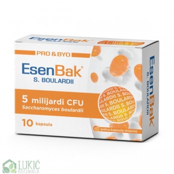 EsenBak Pro&Byo s.boulardii 10 kapsula