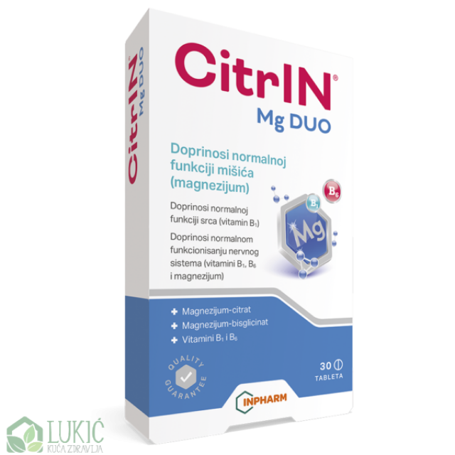 Citrin Mg Duo 30 Tableta