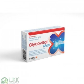 Glycovital Max 20 tableta Glycovital Max 20 tableta