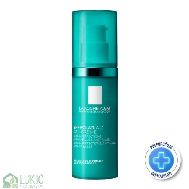 La Roche Posay Effaclar A.z. Gel-Krema Protiv Nepravilnosti 40Ml