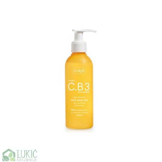Ziaja Gel Za Ciscenje Lica Vitamin C.b3 Niacinamid 190Ml Ziaja Gel Za Ciscenje Lica Vitamin C.b3 Niacinamid 190Ml