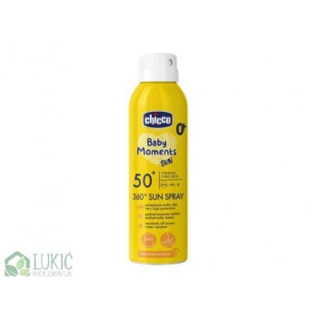 Chicco 360 sprej za sunčanje SPF 50+ 150ml