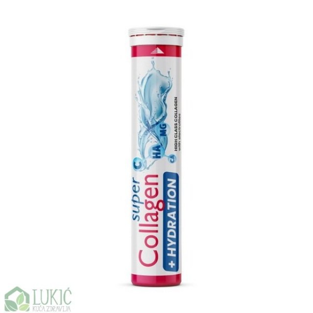 Super Collagen + Hydration 20 Šumećih Tableta
