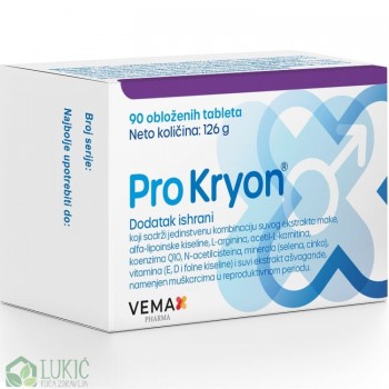 Pro Kryon Male 90 tableta – za mušku plodnost