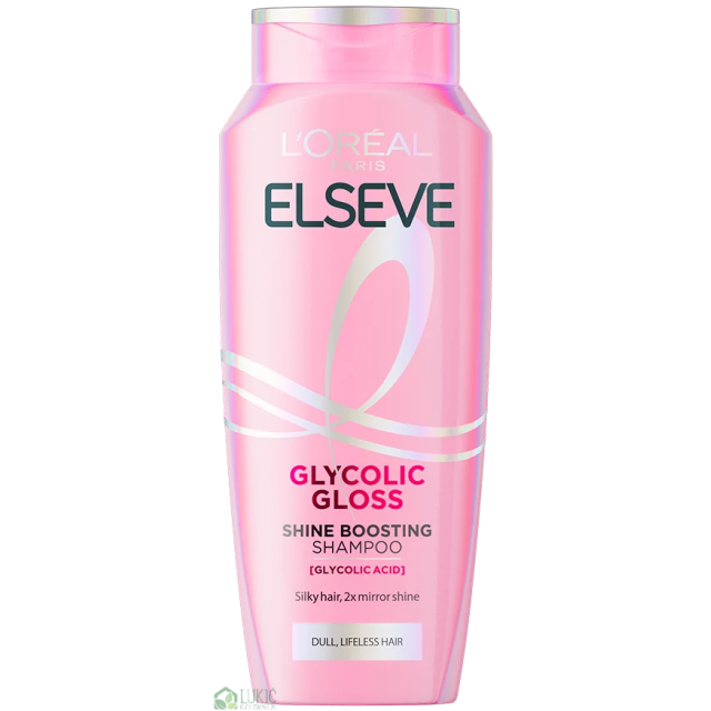 L'oreal Paris Elseve Glycolic Gloss Šampon Za Beživotnu Kosu Bez Sjaja 400Ml