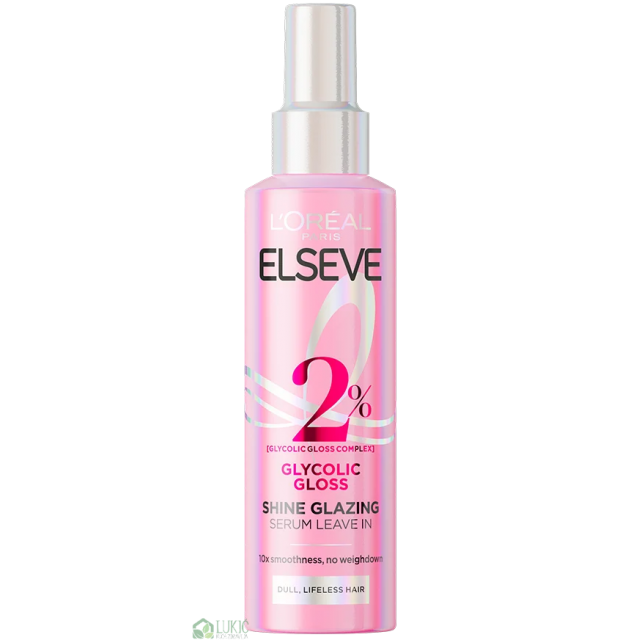 L'oreal Paris Elseve Glycolic Gloss Serum U Spreju Za Kosu Bez Sjaja 150Ml