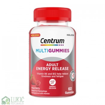 Centrum Multigummies Adults Energy Release 60 bombona
