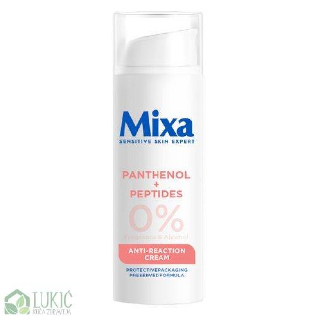 Mixa Anti Reaction Hidratantna Krema Za Reaktivnu Kožu 50Ml Mixa Anti Reaction Hidratantna Krema Za Reaktivnu Kožu 50Ml