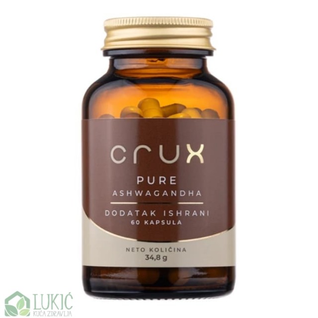 Crux Pure Ashwagandha 60 Kapsula
