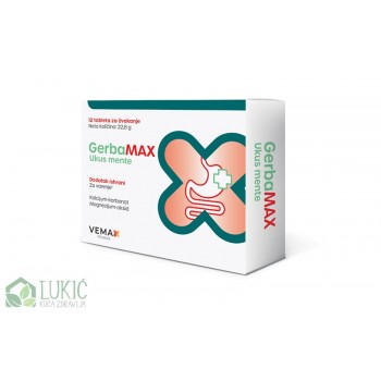 GerbaMAX 12 tableta za žvakanje GerbaMAX 12 tableta za žvakanje