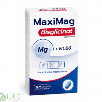 Maxi Mag Bisglicinat 60 Tableta
