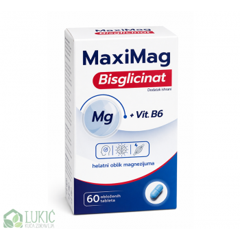 Maxi Mag Bisglicinat 60 Tableta