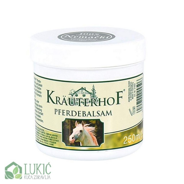 Krauterhof Konjski Balzam Sa Efek. Hladjenja 250Ml Krauterhof Konjski Balzam Sa Efek. Hladjenja 250Ml