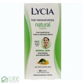Lycia depil trake za lice prirodni dodir A20