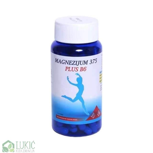 Magnezijum 375 Plus B6 100 Kapsula Magnezijum 375 Plus B6 100 Kapsula