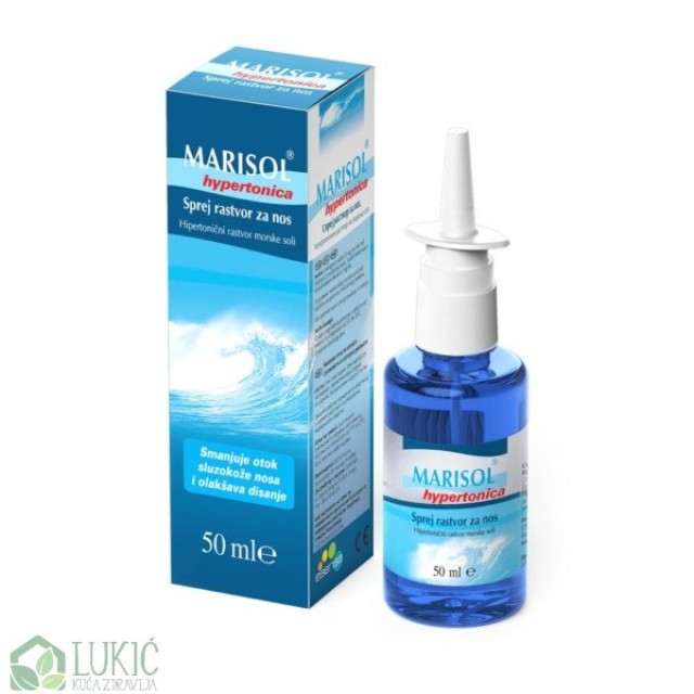Marisol Hypertonica Sprej Za Nos 50Ml Marisol Hypertonica Sprej Za Nos 50Ml