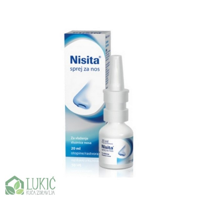 Nisita Sprej Za Nos 20 Ml Nisita Sprej Za Nos 20 Ml