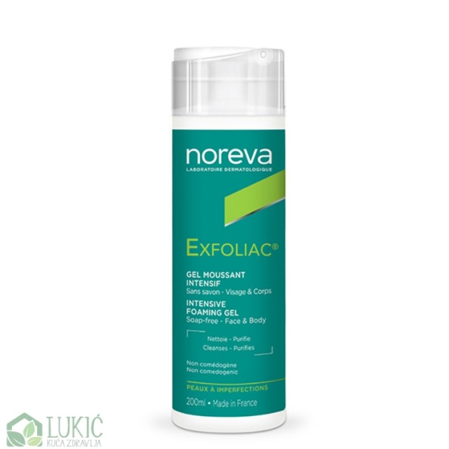 Noreva Exfoliac Penasti Gel Za Pranje 200Ml