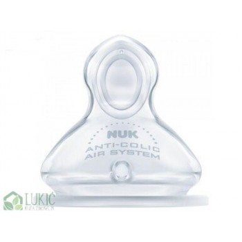 Nuk First Choice silikonska cucla za mleko M (0-6 meseci)