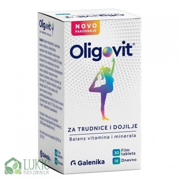 Oligovit za trudnice i dojilje, 30 film tableta