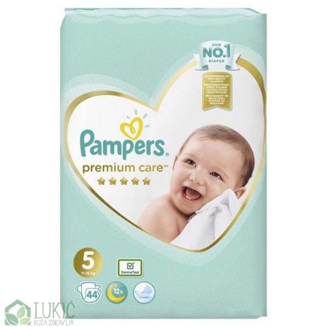 Pampers Pelene Premium Vp 5 Junior 11-16Kg 44Kom Pampers Pelene Premium Vp 5 Junior 11-16Kg 44Kom