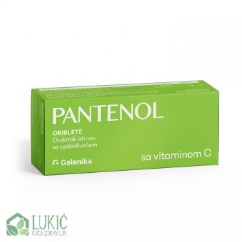 Pantenol sa vitaminom C 20 oribleta Galenika